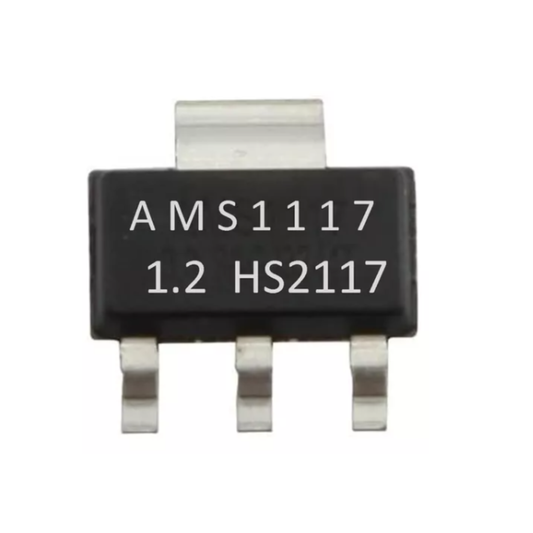 Regulador De Voltaje Ams1117 1.2v X 50 Unidades